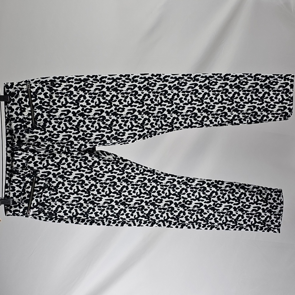 R13 Leopard Biker Boy Jeans